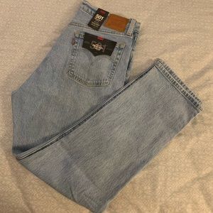 Levi’s 501 Original Cropped High Rise Straight Leg Size 31 x 28 - New with tags